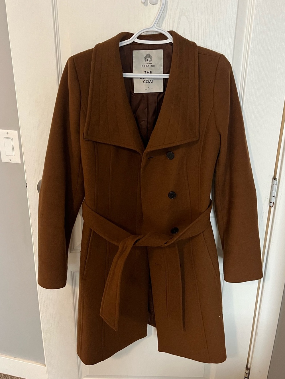 Connor Wool Coat, Babaton Aritzia
